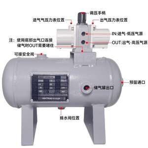 Válvula de Refuerzo Neumática SMC VBA10A-02/VBA20A-03/VBA40A-04GN, Válvula de Presión de Aire y Reductora de Presión - Product Image 3
