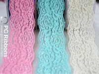 Garniture en dentelle élastique personnalisée pour accessoires de lingerie Garniture en dentelle extensible pour un ajustement confortable