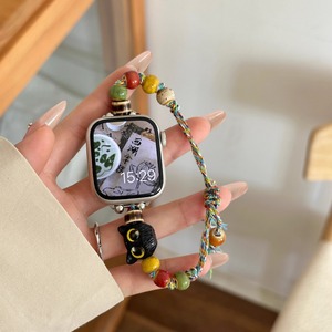 Nouveau bracelet en perles de chat de Style chinois adapté à Iwatch9 38/40/41mm <span class=keywords><strong>Apple</strong></span> <span class=keywords><strong>Watch</strong></span> pour le bracelet de montre pour femmes en céramique à la mode - Product Image 6