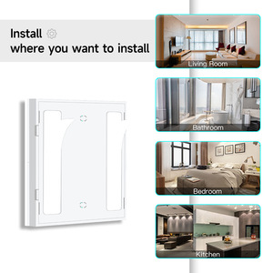 สวิตช์ฉาก 4 ปุ่ม, สวิตช์ฉากบ้านอัจฉริยะไร้สาย, ติดตั้งได้ทุกที่, ใช้ในบ้าน W41 - Product Image 5