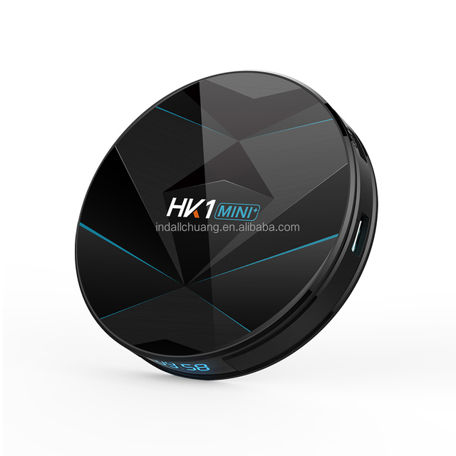 HK1MINI+ Smart TV Box 4GB RAM 64GB ROM RK3318 Quad-Core 2.4G&5.8Ghz wifi BT 4.0 4K HDR10+ USB3.0 smart media tv box Android 9.0