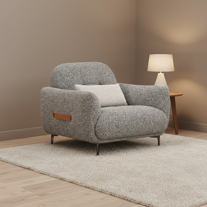 Canapé d'angle convertible deux places Couchwhite, revêtement en velours doux, design en forme de S pour petits espaces, canapé modulaire moderne pour salon - Product Image 4