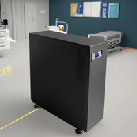 Onduleur triphasé haute fréquence 20 kVA 16 kW à onde sinusoïdale pure avec batterie au plomb pour système d'alimentation de secours industriel et médical