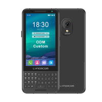 Teléfono Flip 4G VoLTE Desbloqueado con Teclado QWERTY, Doble Pantalla, Tipo-C, Teléfono Sencillo sin Internet, Seguro para Niños, Estudiantes, Personas Mayores, Judíos, Kosher