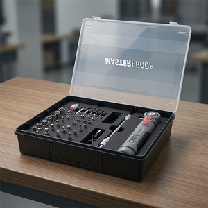 Juego <span class=keywords><strong>de</strong></span> Destornilladores Eléctricos Recargables con Puntas Magnéticas, Herramientas Eléctricas - Product Image 2
