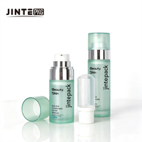 Flacon de lotion en plastique écologique remplaçable de 30 ml et 50 ml, flacon de voyage pour maquillage, pompe sans air