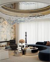 Meubles sur mesure pour toute la maison, style moderne minimaliste, armoire de salon, aménagement intérieur pour projets résidentiels