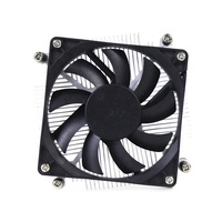 Refroidisseur à profil bas en aluminium, ventilateur de refroidissement CPU LGA 115X fabricant OEM, refroidissement silencieux