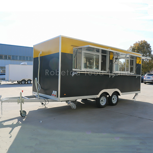 Camions de cuisine Robetaa à vendre au Canada Chariot de nourriture en crêpe à bas prix pour hôtels et caravanes de nourriture - Product Image 1