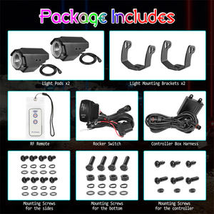 12V Tuimelschakelaar Bediening Rgbw Kleur Draadloze Afstandsbediening Whipless Led Laser Zwepen - Product Image 3