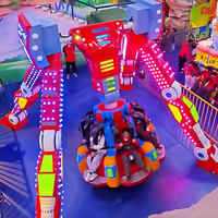 Manège à Pendule Compact pour Enfants, Structure Robuste, Balançoire Fluide, Design Personnalisé, Optimisez les Revenus, Idéal pour Aire de Jeux Thème