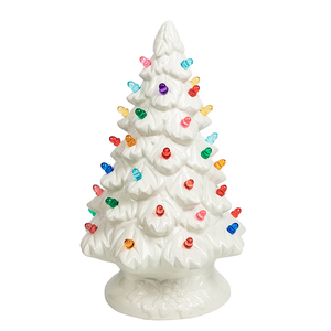 Co-Arts เครื่องเคลือบดินเผาประดิษฐ์สีขาวต้นคริสต์มาสเซรามิค arbol de Navidad ห้างสรรพสินค้าของตกแต่งโรงแรม - Product Image 2