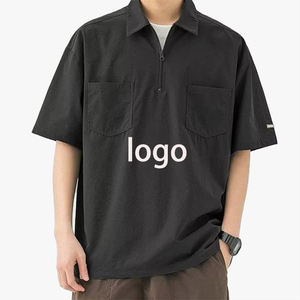 Polo Juvenil, Popular, Minimalista, Nuevo, Color Sólido, Personalizable, Manga 3/4, Versátil, Moderno, para Hombre - Product Image 5