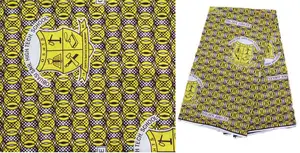 Tissu africain en cire pour robe, textile de maison, 100% coton, haute qualité, Hollande