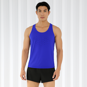 <b>Men</b> Sleeveless Sports Top Fitness Gym Tanks Training Wear Quick Dry Tank Top Workout Running <b>Vest</b> Shirt - Product Image 1