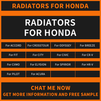 19010RZAA51 pièces automobiles accessoires pièces de voiture radiateur de refroidissement de voiture pour Honda CRV 19010-RZA-A51