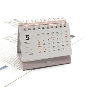 Calendario de Escritorio Decorativo con Grabado Láser, Calendario Perpetuo de Metal y Aluminio Personalizado con Logotipo Moderno - Product Image 3