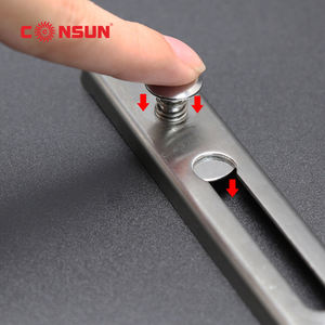 Chaîne de porte antivol en acier inoxydable, sécurité de haute qualité, 10 pièces, D004S - Product Image 6