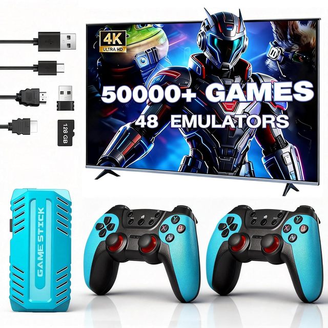 U36 2.4G Wireless Dual Controller HDMI HD Retro Arcade Game Console Plug and Play Family TV Video Game Console