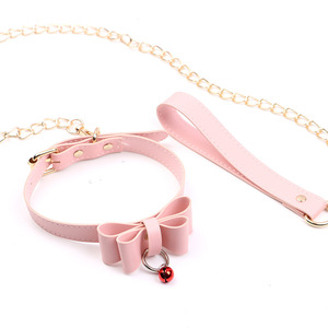 ปลอกคอหนังแบบยูนิเซ็กซ์พร้อมกระดิ่งสำหรับผู้ใหญ่ สร้อยคอแฟชั่น - Product Image 4