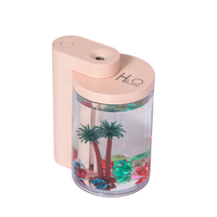 Humidificateur d'air ultrasonique USB, diffuseur intelligent avec lumière LED, humidificateur portable pour la maison, l'hôtel, l'aromathérapie