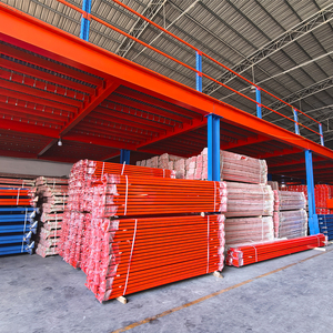 Sistema de Estanterías de Entrepiso Industrial de Múltiples Niveles, Plataforma de Entrepiso con Estructura de Acero en H, Gran Capacidad de Carga - Product Image 1