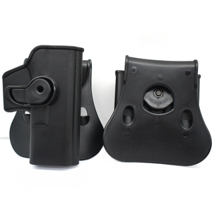 Estuche de Transporte Ergonómico para la Cintura, de Doble Material y Doble Estilo, Giratorio 360°, con Clip para Cinturón, de Plástico y Nailon, para Caza - Product Image 4