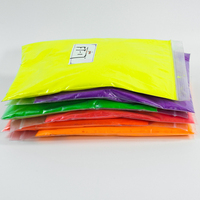 Pigment fluorescent en poudre de néon à base d'eau à base de solvant 12 couleurs pour peinture/résine/Slime/jouet/plastique