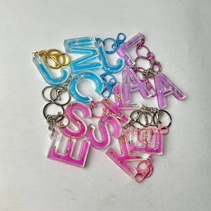 Acrylic Liquid Keychain Kit -Handmade <strong>Crafts</strong> for Girls' Night Aesthetic <strong>Key</strong> <strong>Chain</strong> Hobby Set Personalized Letter <strong>Key</strong> Ring - Product Image 6