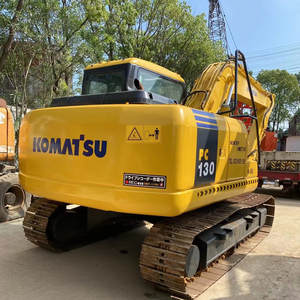 Excavatrice à chargeur frontal Komatsu PC130 d'occasion à Shanghai à bas prix avec moteur à composants centraux inclus - Product Image 1
