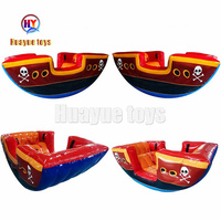 Vente flash : Bateau pirate gonflable hermétique, balançoire viking pour enfants et adultes, château gonflable pour enfants, château gonflable pour tout-petits