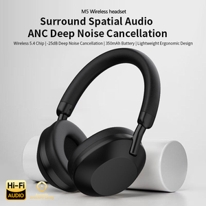 Auriculares Inalámbricos Soyto M5 ANC con Cancelación Activa de Ruido, Plegables, Bluetooth, Personalizables, con Batería de Larga Duración - Product Image 3