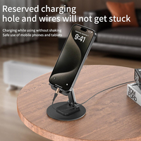 Vente chaude : Support stable et robuste à 360° °   Support de bureau mobile réglable en hauteur et en angle, pliable, pour table