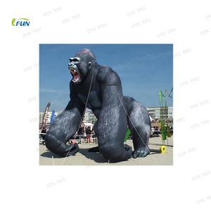 Inflable Publicitario Personalizado con Impresión Digital, Personajes de Películas y Dibujos Animados, Mascota Gorila Mono, Impermeable, de Oxford, para Fiestas - Product Image 2