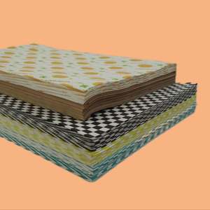 Custom <b>Greaseproof</b> PE Coated Virgin Kraft <b>Paper</b> Bag for Hamburger and Sandwich Wrapping with Release and Baking Function - Product Image 1