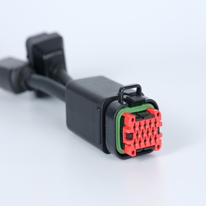 14pin ô tô dây nịt Adapter ECU PCB nối PVC cách điện lõi đồng không thấm nước OBD2 cáp mở rộng lắp ráp - Product Image 1