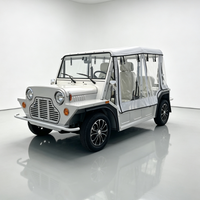 Voiture électrique Moke Beach Buggy 4 places, nouvelle conception, batterie lithium, certifiée EEC, 96V, version originale.