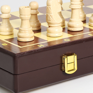 Cao Cấp Thủ Công Bằng Gỗ Cờ Bộ Tùy Chỉnh Thiết Kế Thanh Lịch Phổ Chiến Lược Hội Đồng Quản Trị Trò Chơi Cho Phát Triển Trí Tuệ - Product Image 6