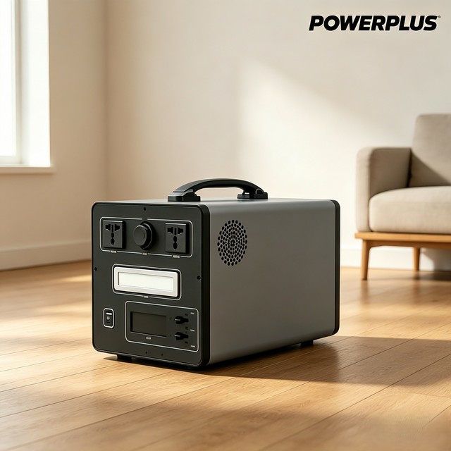 IP65 Water Resistant 1200Wh Portable Power Station Solar Generator LiFePO4 Battery 3500 Cycles with SOS LED Light for Camping
