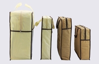 Vente en gros de drap de lit transparent à fermeture éclair emballage en PVC sac d'oreiller pour couverture