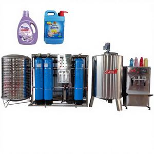 Cuve de mélange automatique haute performance avec agitateur pour la production de détergents, antigel, eau de vidange et eau de lavage en acier au carbone - Product Image 1