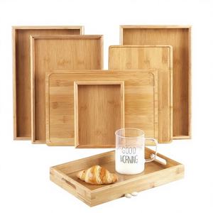 Bandeja de Servir de Madera con Forma Irregular, 100 Piezas MOQ, Colores Personalizados y Duraderos para Uso en el Hogar, Cafeterías y Restaurantes - Product Image 1