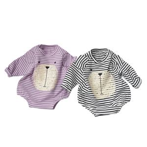 SALUTE SFS072 MoonBearRomper Long-Sleeve <b>Baby</b> Body <b>Suit</b> Fashionable and Comfortable - Product Image 1