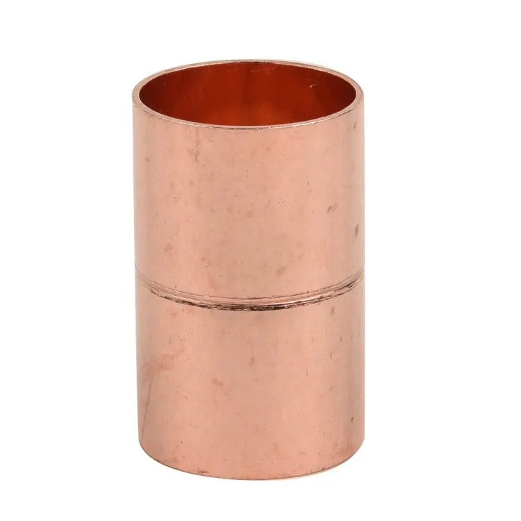 Copper fitting Straight coupling connection,both sides are the same size