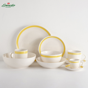 ภาชนะรับประทานอาหารเซรามิกพิมพ์ลายด้วยมือดีไซน์สดใสเพื่อความสวยงามในการตกแต่งภายในสไตล์ศิลปะเป็นมิตรกับสิ่งแวดล้อม - Product Image 1