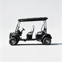 Buggy électrique basique 4 places à batterie lithium, vente en gros directe usine pour clubs de golf et propriétés privées