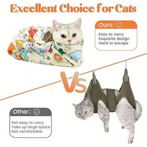 Envoltura Autoadhesiva para el Cuidado de Gatos, Evita la Escape y las Arañazos Durante el Recorte de Uñas, Ideal para Negocios y como Regalo Promocional - Product Image 5