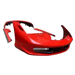 คุณภาพสูง เหมาะสำหรับ Ferrari 458 กันชนหน้า; กันชนหลัง; สปอยเลอร์หลัง; สเกิร์ตข้าง; ฝากระโปรงหน้า ชุดแต่งรถยนต์ - Product Image 6