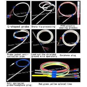 उच्च तापमान औद्योगिक ग्रेड तापमान सेंसर जांच-50 ~ 200/450 इंच वाटरप्रूफ केबल प्लैटिनम प्रतिरोध प्रकार pt100 <span class=keywords><strong>rtd</strong></span> - Product Image 3