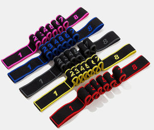 Cintura Elastica Regolabile a 8 Sezioni per Allenamento di Resistenza e <span class=keywords><strong>Fitness</strong></span>, per Palestra Domestica - Product Image 2